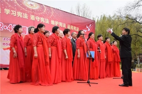 合肥包河区开展“全民学宪法同心反邪教”活动