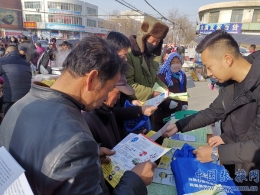 张掖市大满镇开展反邪教宣传