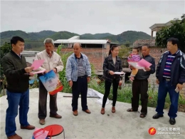 广西平果县多地开展反邪教宣传活动