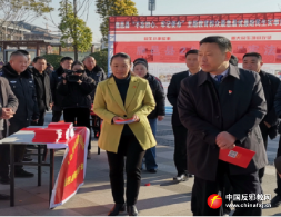 河南省周口市在国家宪法日开展反邪教宣传