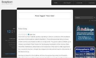 将法轮功的理论付诸实践将带来危险（图）