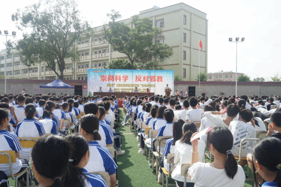 广西玉林市福绵区启动“反邪教宣传进校园”活动