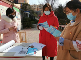 陕西金台：抗疫情防邪教 同开展共进行