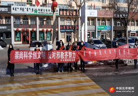 内蒙古新巴尔虎右旗战疫情不忘反邪教