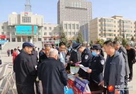 甘肃民乐：借力全民国家安全集中教育日开展反邪教宣传活动