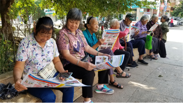 广西梧州市龙圩区“文化灯塔”打造成反邪教宣传阵地