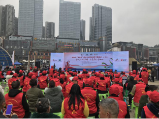 贵阳云岩区反邪宣传进广场  科普知识入人心   