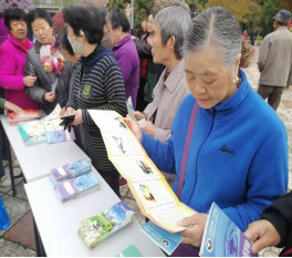 江苏栖霞开展“国家安全教育日”反邪教宣传活动