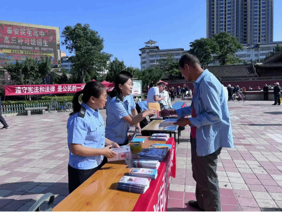 甘肃秦安县开展2023年青年普法志愿者法治文化基层行暨反邪教宣传教育活动