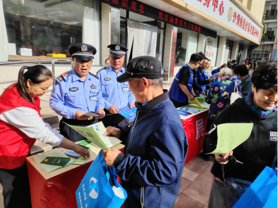 甘肃敦煌：“阵地+网格+宣传”  助力反邪宣传